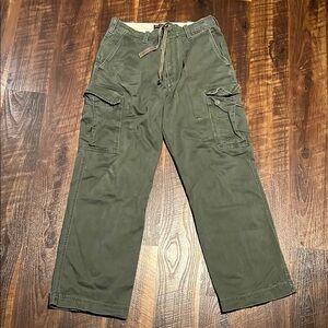 Men's Olive Cargo Pants